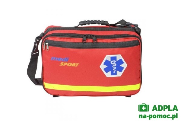 przenośny zestaw pierwszej pomocy medi sport typ a - torba boxmet medical sprzęt ratowniczy 2
